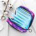 Menstruation Pad Bag with Zipper | Women's Tampon Collection Bag | Stylish Space & Galaxy Design - Buy Online on GoSupps.com
