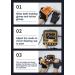 ZZBB Rehabilitation Gloves Finger Orthoses Exoskeleton Manual Training Hand Stroke Hemiplegia Rehabilitation Training Equipment Left-hand Medium - Buy Online on GoSupps.com