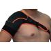 Yosoo Shoulder brace Adjustable Sports Back Shoulder Brace Shoulder Pad Wrap Support Belt Single Sports Pretector