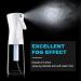 AOOWU 2 Pack 200ml Transparent Spray Bottles for Hair - Professional Water Spray for Hairdressers & Salons - Buy Online on GoSupps.com