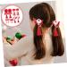Beavorty 5 Pairs Antique Red Hairpin New Year Hair Clips Bows Tassels Hair Clips Barrettes Tassel Hair Accessories Chinese New Year Tassel Barrettes Flower Hair Girl Ribbon Cloth Cheongsam - Buy Online on GoSupps.com