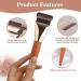 Ruzister Ultra Thin Foundation Brush Flat Top Ultra Thin Makeup Brush Flat Concealer Brush Foundation Makeup Brush Liquid Powder Brush for Creamy - Buy Online on GoSupps.com