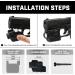 Pistol Light with Red&Green Laser | Rechargeable Compact Weapon Light | Adjustable Rail Mounted Laser Combo | Magnetic Charging | LED Strobe Function - Buy Online on GoSupps.com