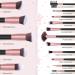 BESTOPE 16PC Makeup Brushes Set with Beauty Blender Sponges & Cleaner - Synthetic Foundation & Eye Shadow Brushes Kit in Black Rose Gold - Buy Online on GoSupps.com
