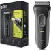 Braun Series 3 ProSkin 3000s Electric Shaver Black - Rechargeable Shaver