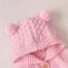 Haokaini Newborn Baby Knitted Winter Romper Hooded Ear Warmer Snowsuit 6-12 Months Pink - Buy Online on GoSupps.com