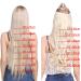 Silk-Co Hair Extensions with Rubber Band | Adjustable Synthetic Extensions in Chocolate Brown - 50cm Perfect for Dark Blonde Hair - Buy Online on GoSupps.com