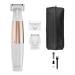 WAHL Trim & Shave tondeuse pour femmes rasoir pour femmes pilation maillot et aisselles coupe douce coupe personnelle soins polyvalents sans fil facile transporter blanc