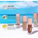 Oulac Liquid Eyeshadow Satin Finish - Multi-Use Brown Eyeshadow & Cream Bronzer | Blendable Smooth Eye Make-up Crease-Resistant Non-Greasy Vegan Cruelty-Free Bronze (SA03) - Buy Online on GoSupps.com