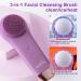 Hotodeal Facial Cleansing Brush Set - Rechargeable Silicone Face Brush & Foam Maker for Men & Women | LCB-004 - Buy Online on GoSupps.com