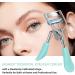 Zowor Eyelash Curler with Comb - Natural and Long Lasting Lash Curler for Women - Blue Eyelash Curler - Makeup Gift - Buy Online on GoSupps.com