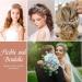 Flower Girl Hair Accessory Flower Girl Headpiece Pearl Rhinestone First Communion Headpiece for Girls Wedding Hair Pieces for Brides Women's Headband for Wedding Birthday Party Photography alloy - Buy Online on GoSupps.com