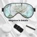 Vintage Rose1 Adjustable Double-Sided Sleep Mask | Soft Eye Covers for Perfect Shading & Reduced Eye Edema | International Shipping Available - Buy Online on GoSupps.com