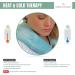 Herbal Concepts Aromatherapy Horse Shoe Shaped Microwaveable Wrap Made of Organic Flaxseed  Yarrow  & Chamomile for Neck | Neck Wrap Relieves Stress & Pain | Available in Olive - Buy Online on GoSupps.com