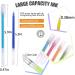 Gel Pens Set 60 Pcs Fine Tip with 48 Glitter & 12 Pastel Colors - Ideal for Coloring, Drawing, Crafts - 150% More Ink - Kids & Adults - Buy Online on GoSupps.com