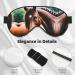 SSIMOO Two Horses Soft Sleep Eye Mask - Breathable Travel Eye Patch for Women Perfect for Relaxation Black - Buy Online on GoSupps.com