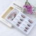 24Pcs Pink Butterfly Press on Nails - Exquisite Design Full Cover Acrylic Nails for Women - Spring Nail Art Decorations - Buy Online on GoSupps.com