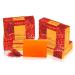 Vaadi Herbals Saffron Oil Bar Soap 5.3 Ounce Each (Pack of 4)