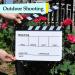 Hilitchi Acrylic Film Clapper Board 25x30cm - Professional Movie Slate for Action Scene Cuts - Buy Online on GoSupps.com