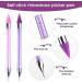 Rhinestone Picker Tool Wax Pencil Set - 2 Dual-Ended Pens with Extra Tips and Nail Art Tweezer for DIY Crafts - Buy Online on GoSupps.com