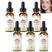 Nuvilo Incense Essential Oil with Resin Extract Moisturizing Face and Body Cream Moisturizing and Nourishing Anti-Aging Care Hair Care Aromatherapy Essential Oils (6 Pcs)