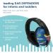 Banz Bubzee Baby Ear Defenders 0-36 Months Transport - Noise Cancelling Headphones for Babies & Toddlers - Buy Online on GoSupps.com