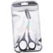 Stainless Steel Eyebrow Scissors for Men & Women - Black Beauty Tool for Makeup & Eyelashes - Buy Online on GoSupps.com