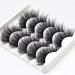 RN BEAUTY 3D False Eyelashes Set - Handmade, Ultra Light, Reusable | Synthetic Fibers & Mink Hair | Soft, Fluffy, Long Wispies for Volume | Makeup Eye Lash Extension - 5 Pairs (3D-C) - Buy Online on GoSupps.com