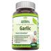 Herbal Secrets Garlic 500 mg 120 Veggie Capsules Supplement | Non-GMO | Gluten Free | Made in USA | Ideal for Vegetarians