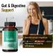 HERBAMAMA Inulin Powder Capsules - Organic Chicory Root Inulin Supplement - Prebiotic Fiber for Digestive Support & Gut Health - 1200 mg  100 Caps - Buy Online on GoSupps.com