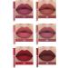 6-Piece Matte Liquid Lipstick Set | Nude Lip Gloss Gift for Women | Long Lasting, Non-Stick, Waterproof | Makeup Set A - Buy Online on GoSupps.com