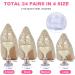 24 Pairs High Heel Protectors - Clear Shoe Cups for Grass & Uneven Floors | Perfect for Outdoor Weddings - Buy Online on GoSupps.com