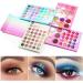 Eye Shadow Palette Makeup | 121-Colors Fusion Eyeshadow Palette | Blendable Full Face Eye Make Up for Beginners Most Skin Tones Smokey Eye Nicything - Buy Online on GoSupps.com
