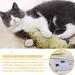 Interactive Cat Toys - Rechargeable Plush Fish with Catnip Washable USB-Cable Yellow - Perfect for Fun & Play! - Buy Online on GoSupps.com
