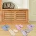Zjone 5 Pairs Disposable Guest Slippers - Universal Size High-Quality Anti-Slip Coral Fleece for Hotels & Parties - Buy Online on GoSupps.com