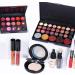 27 Pieces Makeup Sets Professional Carry All Makeup Train Case Makeup Set for Women and Girls Contains Multi-Color Matt and Glitter Eye Shadow Lip Gloss Mascara Eye Cream Makeup Pen etc - Buy Online on GoSupps.com