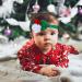 Lurrose 3pcs Floral Headbands Christmas Santa Cloth Hair Bands for Baby Girls - Elastic Hair Accessories for Newborns, Infants, Toddlers and Kids - Buy Online on GoSupps.com