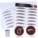 Balacoo 5pcs Eyebrow Stickers Waterproof Brow Temporary Brow Tattoos Tool Miss Cosmetic - Buy Online on GoSupps.com
