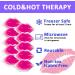 Lip Ice Pack for Injuries Mini Small Gel Ice Pack Hot and Cold Compress Reduce Pain and Swelling Dark Circles Fade Eye Relax Anti-Aging Lip Care Pad Gift for Girl Woman (Purple 10PCS) - Buy Online on GoSupps.com