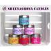 Christmas Personalised Gran & Grandad SOYA Wax Amber Jar Candle (Spiced Cinnamon & Apple) - Buy Online on GoSupps.com