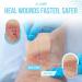 JJ CARE Hydrocolloid Dressing 6x6 Inch Pack of 5 - Thin Wound Dressing for Faster Healing of Bedsores, Blisters, and Acne - Buy Online on GoSupps.com