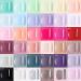 Gellen Gel Nail Polish Kit - 39 Pcs Rainbow Nude Gray Glitters with GlossyMatte Top & Base Coats | Nail Art Set for HomeSalon | Perfect Holiday Gift - Buy Online on GoSupps.com