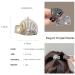 3PCS Rhinestone Crown Ponytail Hair Claw Clips for Women Girls - Medium Size Non-slip Hair Accessories - Buy Online on GoSupps.com