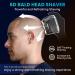 Head Shaver kensen 6D Head Shavers for Bald Men Electric Bald Head Razor Men's Waterproof for Bald Men Skull Shaver Wet/Dry LED Display Shaver for Men with Type-C Charge Head Razor for Bald Men Standard - Buy Online on GoSupps.com