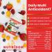Nutridom Multi Antioxidant Formula Broad Spectrum Antioxidant Supplement Contains Coenzyme Q10 NAC Alpha Lipoic Acid Beta-Carotene Vitamin B12 Vitamin B6 Vitamin E Folate & Selenium - Non-GMO Gluten Free Vegetarian Capsules (60 Count) - Buy Online on GoSupps.com