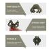 Matte Small Hair Clips Set - 18 Pcs 1.57 Inch Octopus Claw Clips for Thin Hair - Nonslip Hair Accessories for Women and Girls - Buy Online on GoSupps.com