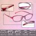 SIPHEW Fashion Y2K Fake Glasses for Women | Trendy Clear Cosplay Eyewear & Anti-Blue Light Protection - A3 Clear Red - Buy Online on GoSupps.com