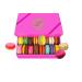 Leilalove Macarons - Mademoiselle de Paris - Collections of 15 - Gift box varies in color Macarons are packed individually for maximum freshness/damage prevention Free Enclosure card with your message