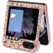 Tivenfezk Nadoli Glitter Case for Samsung Galaxy Z Flip 5 - Black Glossy Bling Ultra-Thin Shockproof Protective Cover - Buy Online on GoSupps.com