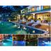 Buy LIXADA 10W RGB LED Underwater Light - Remote Control 16 Colors IP65 Waterproof for Pool Aquarium Fountain Halloween & Christmas - Black - Buy Online on GoSupps.com